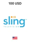 USA Sling TV 100 USD Gift Card