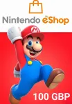 Nintendo eShop UK 100 GBP Gift Card