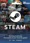 Singapur Steam 30 SGD Kinkekaart