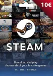 EU Steam 10 Euro Kinkekaart