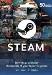 Singapur Steam 50 SGD Kinkekaart