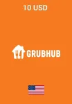 GrubHub USA 10 USD Kinkekaart