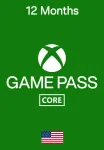 USA Xbox Game Pass Core 12 Month Membership