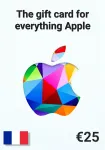 Apple iTunes France 25 EUR Gift Card