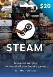 USA Steam 20 Dollar Kinkekaart