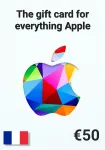 Apple iTunes France 50 EUR Gift Card