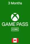 Canada Xbox Game Pass Core 3 Month Membership
