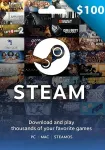 USA Steam 100 Dollar Kinkekaart