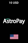 AstroPay USA 10 USD Kinkekaart