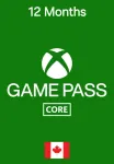 Canada Xbox Game Pass Core 12 Month Membership