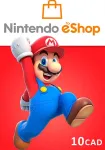 Kanada Nintendo 10 CAD eShop Kinkekaart