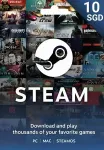 Singapur Steam 10 SGD Kinkekaart