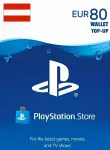 Austria PSN 80 EUR Gift Card