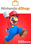 Mehhiko Nintendo 500 MXN eShop Kinkekaart