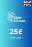 eSimChoice UK 25 GBP Kinkekaart