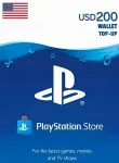 USA PSN 200 USD Gift Card