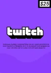 USA Twitch 25 USD Kinkekaart