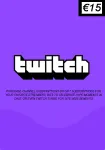 EU Twitch 15 Euro Kinkekaart