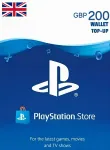 UK PSN 200 GBP Gift Card