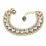 K&auml;ev&otilde;ru naistele DiamondSky &bdquo;Crystal Shackle&ldquo; Swarovski kristallidega
