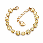 K&auml;ev&otilde;ru naistele DiamondSky &bdquo;Klassika IV (Golden Shadow)&ldquo; Swarovski kristallidega