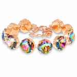 K&auml;ev&otilde;ru naistele DiamondSky &bdquo;Pimestav S&auml;ra IV (Vitrail Medium)&ldquo; Swarovski kristallidega