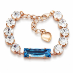 K&auml;ev&otilde;ru naistele DiamondSky &bdquo;Venus (Aquamarine Blue)&ldquo; Swarovski kristallidega
