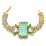 K&auml;ev&otilde;ru &bdquo;Aurora (Soft Mint Ignite / Moonlight / Reinvented Peridot / Aurora Boreale)&ldquo; Swarovski&reg; kristallidega