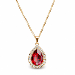 Ripats &bdquo;Celestial Drop (Siam)&ldquo; Swarovski&reg; kristallidega