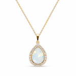 Ripats &bdquo;Celestial Drop (White Opal)&ldquo; Swarovski&reg; kristallidega
