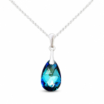 H&otilde;bedane ripats &bdquo;Baroque (Bermuda Blue)&ldquo; Swarovski&reg; kristallidega