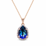 Ripats &bdquo;Celestial Drop III (Bermuda Blue)&ldquo; Swarovski&reg; kristallidega