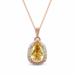 Ripats &bdquo;Celestial Drop III (Golden Shadow)&ldquo; Swarovski&reg; kristallidega
