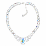Pulmakaelakee &bdquo;Modern (Aurora Borealis)&ldquo; Swarovski&reg; kristallidega