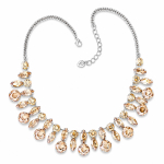 Pulmakaelakee &bdquo;Kristalliharu (Golden Shadow)&ldquo; Swarovski&reg; kristallidega