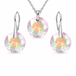 H&otilde;bedane ehtekomplekt naistele &bdquo;Marianne (Aurora Borealis)&ldquo; Swarovski&reg; kristallidega