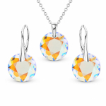 H&otilde;bedane ehtekomplekt naistele &bdquo;Marianne (Shimmer)&ldquo; Swarovski&reg; kristallidega