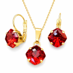 Ehtekomplekt naistele &bdquo;Mystic (Scarlet)&ldquo; Swarovski&reg; kristallidega