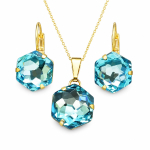 Ehtekomplekt naistele &bdquo;Fantasy (Aquamarine)&ldquo; Swarovski&reg; kristallidega
