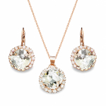 Ehtekomplekt naistele &bdquo;Glare III&ldquo; Swarovski&reg; kristallidega