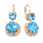 K&otilde;rvar&otilde;ngad &bdquo;Clarice VI (Aquamarine Blue)&ldquo; Swarovski&reg; kristallidega