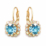 K&otilde;rvar&otilde;ngad &bdquo;Glory II (Aquamarine Blue)&ldquo; Swarovski&reg; kristallidega