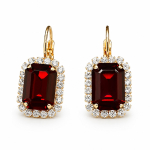 K&otilde;rvar&otilde;ngad &bdquo;Lourdes II (Siam)&ldquo; Swarovski&reg; kristallidega