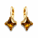 K&otilde;rvar&otilde;ngad &bdquo;Crystal Rhombus II (Topaz Dorado)&ldquo; Swarovski&reg; kristallidega