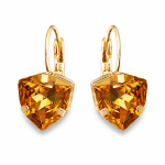 K&otilde;rvar&otilde;ngad &bdquo;Bermuda Triangle (Light Colorado Topaz)&ldquo; Swarovski&reg; kristallidega