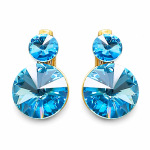 K&otilde;rvar&otilde;ngad &bdquo;Clarice IV (Aquamarine Blue)&ldquo; Swarovski&reg; kristallidega