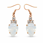 K&otilde;rvar&otilde;ngad &bdquo;Leonora (White Opal)&ldquo; Swarovski&reg; kristallidega