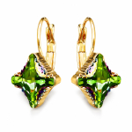 K&otilde;rvar&otilde;ngad &bdquo;Byzantine Cross (Peridot Scarabaeus Green)&ldquo; Swarovski&reg; kristallidega