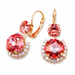 K&otilde;rvar&otilde;ngad &bdquo;Clarice VI (Rose Peach)&ldquo; Swarovski&reg; kristallidega