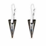 H&otilde;bedased k&otilde;rvar&otilde;ngad &bdquo;Spike (Silver Night)&ldquo; Swarovski&reg; kristallidega